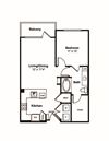 A2 web floor plan A2 web floor plan at Windsor Fitzhugh, 4926 Mission Avenue, Dallas